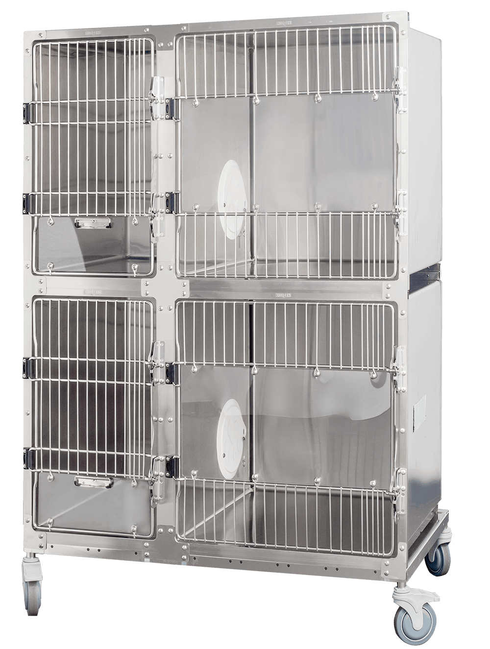 Cat cages for outlet shelters