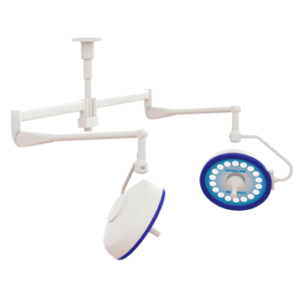 Prelude LED Surgery Light, Dual Ceiling Mount